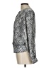 Shapely Silver Long Sleeve Blouse Size L (estimated) - photo 5