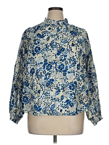 Jessica Simpson Long Sleeve Blouse (view 1)