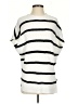 Assorted Brands Stripes White Pullover Sweater Size S - photo 1