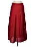 J.Crew 100% Polyester Solid Burgundy Formal Skirt Size XS - photo 2