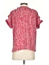 Jon & Anna 100% Polyester Red Short Sleeve Blouse Size S - photo 2