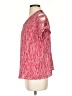 Jon & Anna 100% Polyester Red Short Sleeve Blouse Size S - photo 5