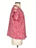 Jon & Anna 100% Polyester Red Short Sleeve Blouse Size S - photo 4