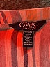 Chaps 100% Cotton Gray 3/4 Sleeve Blouse Size XL - photo 7