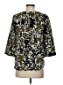 Boden 100% Polyester Green 3/4 Sleeve Blouse Size 4 - photo 2