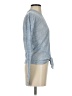 Veronica Beard Jeans 100% Linen Blue Pullover Sweater Size XS - photo 4