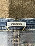 Vigoss Solid Blue Jeans Size 16 - photo 7