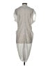 Mirth Chevron-herringbone Gray Silver Cocktail Dress Size S - photo 2