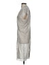 Mirth Chevron-herringbone Gray Silver Cocktail Dress Size S - photo 5