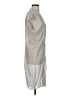 Mirth Chevron-herringbone Gray Silver Cocktail Dress Size S - photo 4