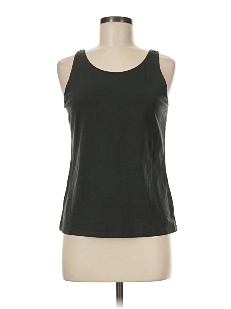 Pre-owned Assorted Brands Tank Top Black Strapless Neckline Tops