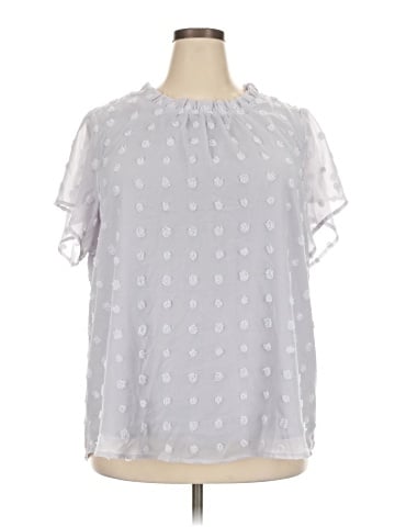 chic soul (chicsoul.com) Short Sleeve Blouse (view 1)