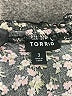 Torrid Black 3/4 Sleeve Top Size 3X Plus (3) - photo 7