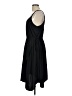 Gap 100% Polyester Solid Black Casual Dress Size 10 - photo 5