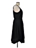 Gap 100% Polyester Solid Black Casual Dress Size 10 - photo 4