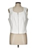 DKNY White Sleeveless Blouse Size L - photo 1