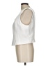 DKNY White Sleeveless Blouse Size L - photo 5