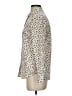 Talbots Print Ivory Long Sleeve Blouse Size XS - photo 5