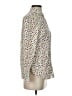 Talbots Print Ivory Long Sleeve Blouse Size XS - photo 4