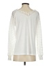 Unbranded Ivory White Long Sleeve Top Size S - photo 2