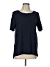 Chico's Blue Short Sleeve Top Size Lg (2) - photo 1