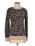 Daily Ritual Animal Print Tan Pullover Sweater Size XS - photo 1