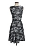 Sandra Darren Tweed Silver Cocktail Dress Size 8 - photo 2