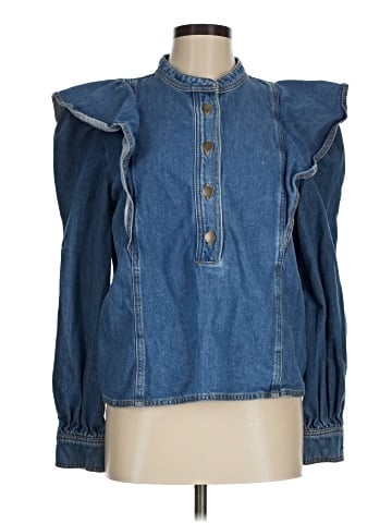 Ann Taylor LOFT Long Sleeve Blouse (view 1)