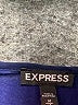 Express 100% Polyester Blue Sleeveless T-Shirt Size M - photo 7