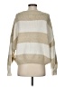 Hippie Rose 100% Polyester Stripes Tan Pullover Sweater Size S - photo 2