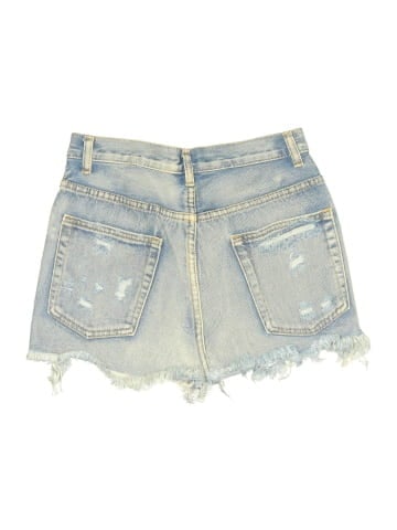 Signature 8 Denim Shorts (view 2)
