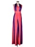 Assorted Brands Color Block Red Jumpsuit Size P (petite) - photo 1
