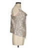 Leith Silver Sleeveless Top Size M - photo 4