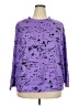 Unbranded 100% Polyester Purple Long Sleeve T-Shirt Size 2X - photo 1