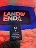 Lands' End 100% Polyester Solid Blue Snow Jacket Size M (kids) - photo 3