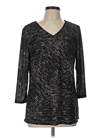 Dana Buchman 3/4 Sleeve Top (view 1)
