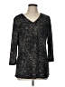 Dana Buchman Black 3/4 Sleeve Top Size L - photo 1