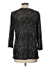 Dana Buchman Black 3/4 Sleeve Top Size L - photo 2