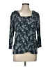 East5th Teal 3/4 Sleeve Top Size L - photo 1