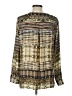 Milano Tan Long Sleeve Blouse Size L - photo 2