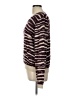 Peyton Jensen Animal Print Purple Pullover Sweater Size L - photo 5
