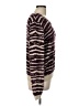 Peyton Jensen Animal Print Purple Pullover Sweater Size L - photo 4