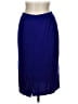 Unbranded 100% Acrylic Solid Blue Purple Formal Skirt Size 11 - 12 - photo 2