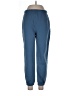 Reformation Jeans Solid Blue Track Pants Size L - photo 1