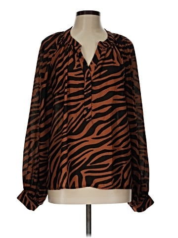 Flying Tomato Long Sleeve Blouse (view 1)