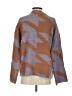 Ann Taylor Animal Print Brown Pullover Sweater Size XS - photo 2