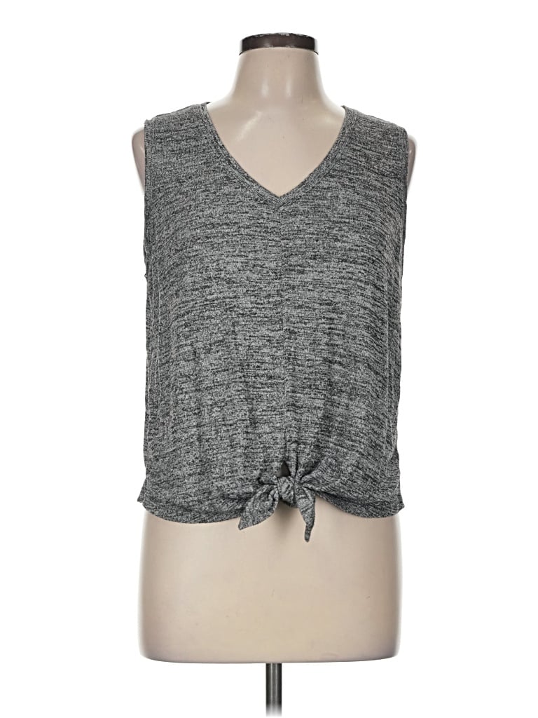 Pre-owned Calvin Klein Performance Sleeveless T-shirt In Gray