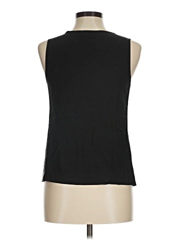 Vince. Sleeveless Silk Top (view 2)