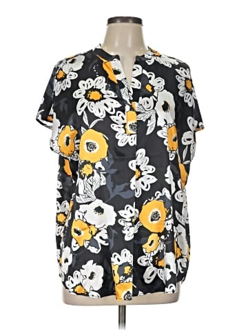 Renuar Short Sleeve Blouse (view 1)