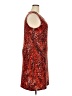 Nine West Animal Print Red Cocktail Dress Size XXL - photo 4